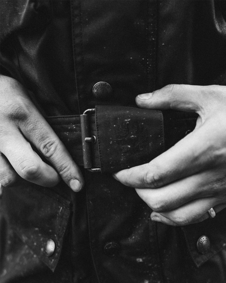 Trialmaster Motorcycle Jacket in Black.